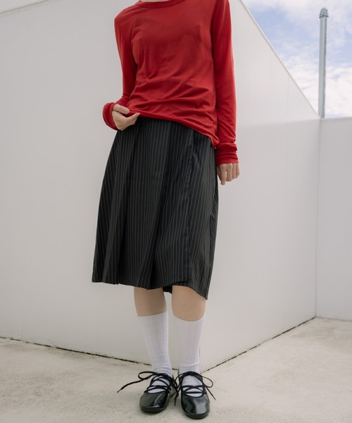 2way pleated skirt/2WAYプリーツスカート（スカート）｜haek（ハク