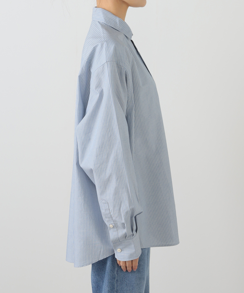 BASERANGE/ベースレンジ】CLAUDE SHIRT：シャツ（シャツ/ブラウス