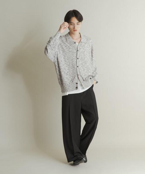 SENSE OF PLACE by URBAN RESEARCH(センスオブプレイスバイアーバンリサーチ)の「ミックスニットカーディガン(カーディガン/ボレロ・メンズ・ブルー/ブラウン・MEDIUM/LARGE)」の15枚目の写真