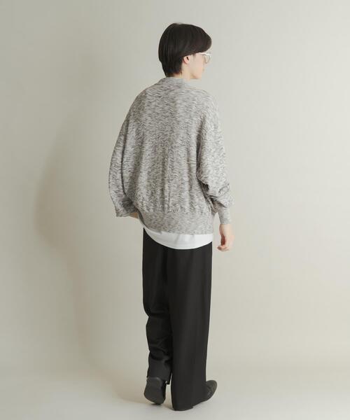 SENSE OF PLACE by URBAN RESEARCH(センスオブプレイスバイアーバンリサーチ)の「ミックスニットカーディガン(カーディガン/ボレロ・メンズ・ブルー/ブラウン・MEDIUM/LARGE)」の22枚目の写真