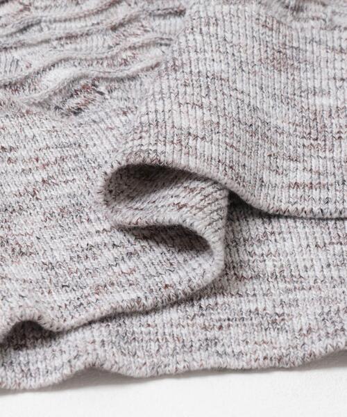 SENSE OF PLACE by URBAN RESEARCH(センスオブプレイスバイアーバンリサーチ)の「ミックスニットカーディガン(カーディガン/ボレロ・メンズ・ブルー/ブラウン・MEDIUM/LARGE)」の11枚目の写真