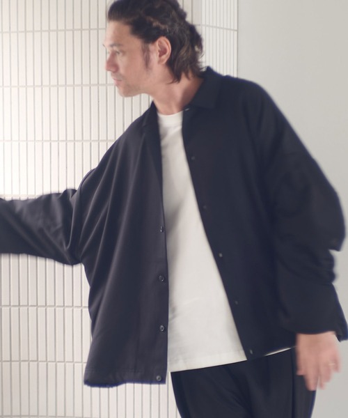 ADAM PATEK（アダムパテック）の「ms6230-rounded over shirt シャツ(AP2525004)（シャツ/ブラウス・メンズ・ブラック/ブラウン/ダークグレー・1/2）」の15枚目の写真