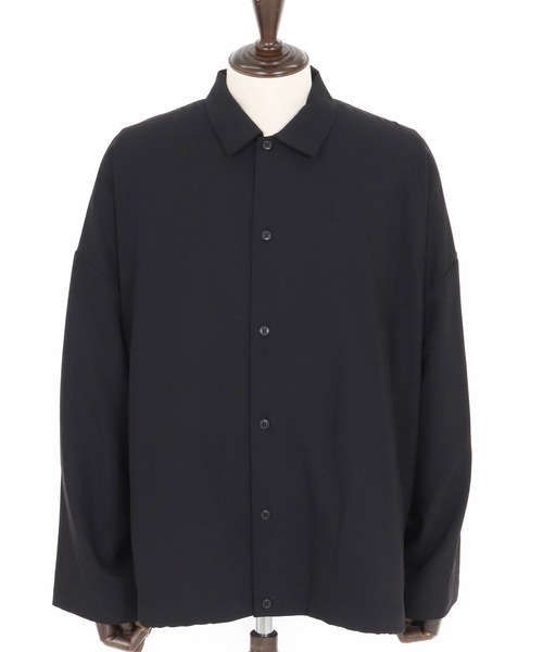 ADAM PATEK（アダムパテック）の「ms6230-rounded over shirt シャツ(AP2525004)（シャツ/ブラウス・メンズ・ブラック/ブラウン/ダークグレー・1/2）」の19枚目の写真