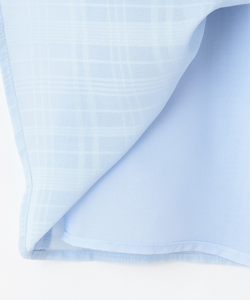 kate spade new york kids(ケイトスペードニューヨーク)の「ボウタイブラウス(シャツ/ブラウス・キッズ・サックスブルー・160cm/150cm/140cm/130cm/120cm)」の6枚目の写真