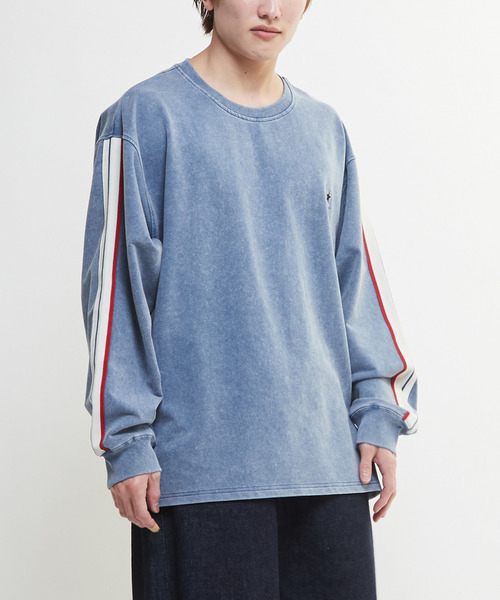 CONVERSE TOKYO（コンバーストウキョウ）の「SIDE LINE INLAY SWEAT（スウェット・レディース・ブルー/ピンク/スミクロ・SMALL/MEDIUM）」の17枚目の写真