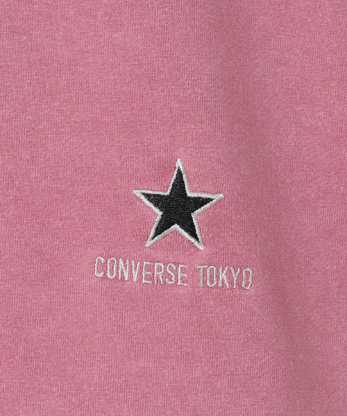 CONVERSE TOKYO（コンバーストウキョウ）の「SIDE LINE INLAY SWEAT（スウェット・レディース・ブルー/ピンク/スミクロ・SMALL/MEDIUM）」の7枚目の写真