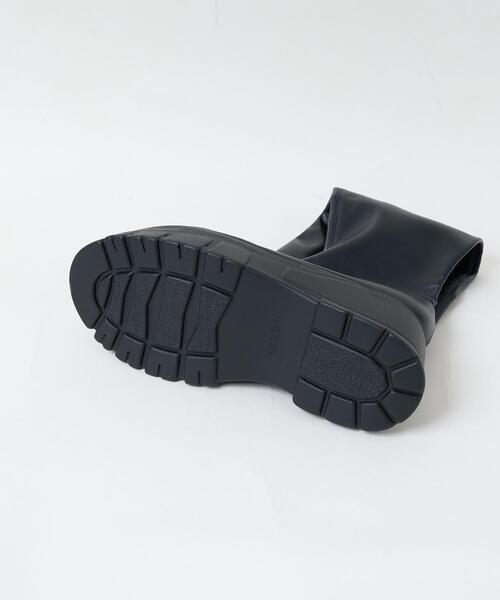 WEGO（ウィゴー）の「WEGO/厚底ボリュームロングブーツ（ブーツ・レディース・ブラック/ブラック系その他・LARGE/MEDIUM/SMALL）」の10枚目の写真