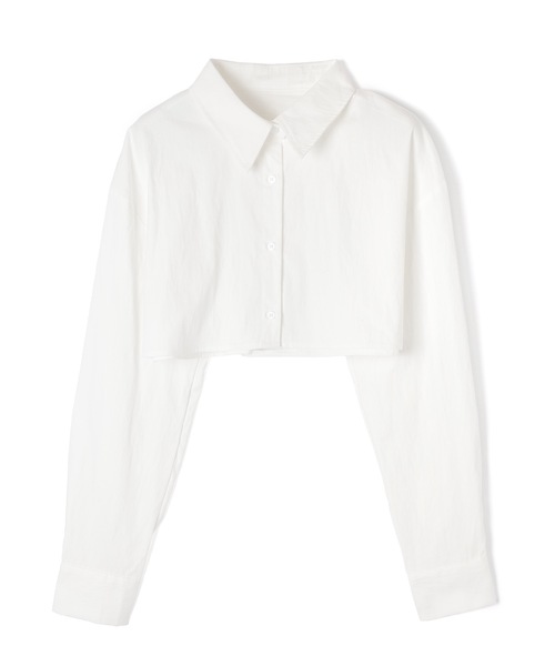 M DOLLY(エムドリー)の「natura shirt set tops/ナトゥーラシャツセットトップス(シャツ/ブラウス・レディース・ホワイト/ブルー・S/M)」の12枚目の写真