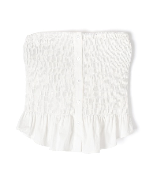 M DOLLY(エムドリー)の「natura shirt set tops/ナトゥーラシャツセットトップス(シャツ/ブラウス・レディース・ホワイト/ブルー・S/M)」の13枚目の写真