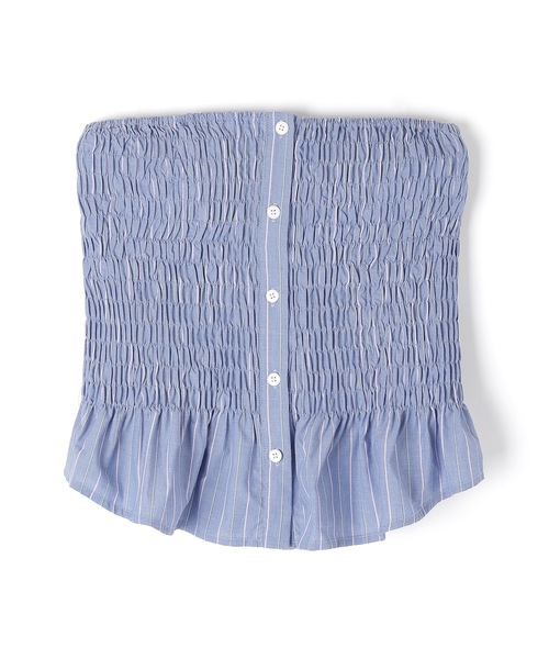 M DOLLY(エムドリー)の「natura shirt set tops/ナトゥーラシャツセットトップス(シャツ/ブラウス・レディース・ホワイト/ブルー・S/M)」の16枚目の写真
