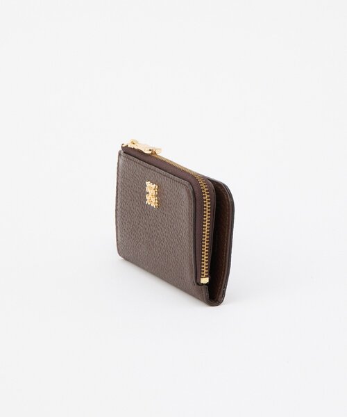 未使用✨russet ラシット 二つ折り財布 コンパクト モノグラム ブラウン系 imgrc0064851816.jpg