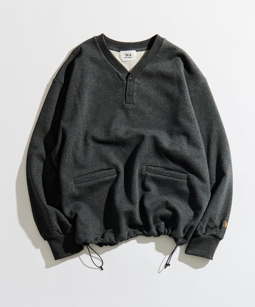 セール】HENRY NECK SWEAT / ヘンリーネックスウェット（スウェット