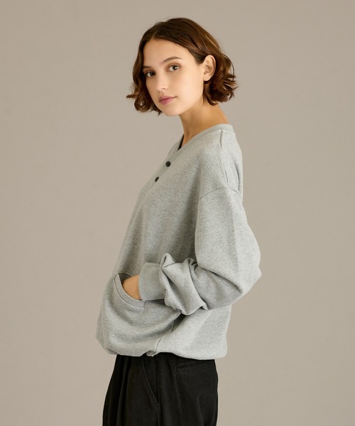 セール】HENRY NECK SWEAT / ヘンリーネックスウェット（スウェット