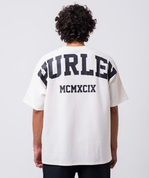 Hurley （ハーレー）の「【Hurley/ハーレー】ヘビーウェイトサーマルTシャツ　バックプリント　吸水速乾　オーバーサイズシルエット　THERMAL BACK ARC SS（Tシャツ/カットソー）」