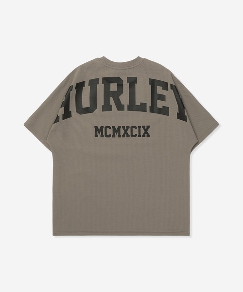 Hurley （ハーレー）の「【Hurley/ハーレー】ヘビーウェイトサーマルTシャツ　バックプリント　吸水速乾　オーバーサイズシルエット　THERMAL BACK ARC SS（Tシャツ/カットソー・メンズ・オフホワイト/ブラック/カーキブラウン/ブラウン/ブルーグレー・LARGE/X-LARGE/MEDIUM/SMALL）」の22枚目の写真