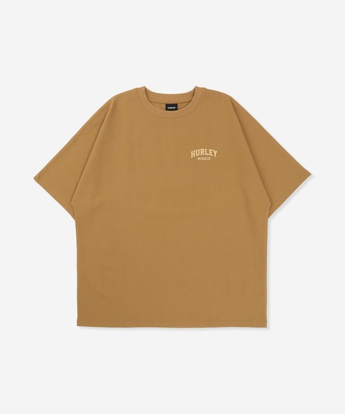 Hurley （ハーレー）の「【Hurley/ハーレー】ヘビーウェイトサーマルTシャツ　バックプリント　吸水速乾　オーバーサイズシルエット　THERMAL BACK ARC SS（Tシャツ/カットソー・メンズ・オフホワイト/ブラック/カーキブラウン/ブラウン/ブルーグレー・LARGE/X-LARGE/MEDIUM/SMALL）」の10枚目の写真