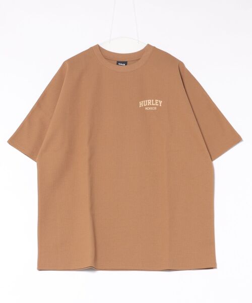 Hurley （ハーレー）の「【Hurley/ハーレー】ヘビーウェイトサーマルTシャツ　バックプリント　吸水速乾　オーバーサイズシルエット　THERMAL BACK ARC SS（Tシャツ/カットソー・メンズ・オフホワイト/ブラック/カーキブラウン/ブラウン/ブルーグレー・LARGE/X-LARGE/MEDIUM/SMALL）」の15枚目の写真