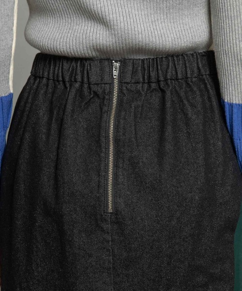MARECHAL TERRE（マルシャルテル）の「コンビネーションアシンメトリースカート（スカート・レディース・ブラック系その他/チャコールグレー/ブラック/インディゴブルー・MEDIUM）」の16枚目の写真