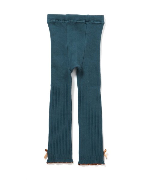 apres les cours(アプレレクール)の「【ジュニア対応】裾リボンレギンス(レギンス/スパッツ・キッズ・ブラック/アイボリー/エメラルド/グレー・90/140/120/110/100)」の14枚目の写真