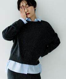 UNTITLED｜アンタイトルのニット/セーター（グレー/灰色系）通販