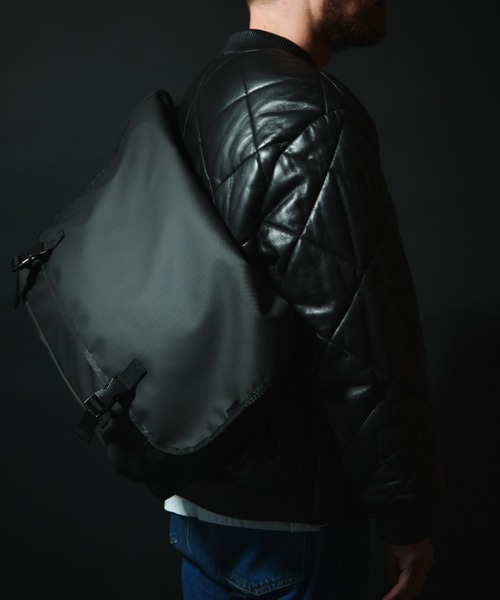 PACKING(パッキング)の「PACKING/パッキング/MAT RIP MESSENGER/PA-055(メッセンジャーバッグ・メンズ・ブラック・FREE)」の5枚目の写真