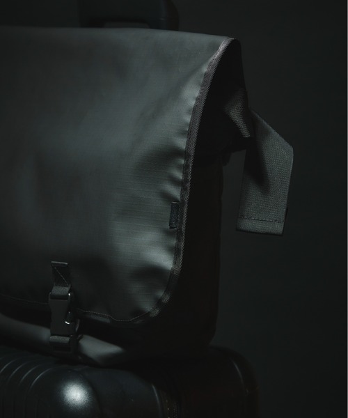 PACKING(パッキング)の「PACKING/パッキング/MAT RIP MESSENGER/PA-055(メッセンジャーバッグ・メンズ・ブラック・FREE)」の11枚目の写真