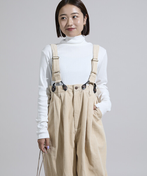 FREAK'S STORE(フリークスストア)の「<調温素材>INKEEP タートルネックトップス/インキープ タートルネックトップス(Tシャツ/カットソー・レディース・レッド/オフホワイト/その他/ブラック・フリ-)」の2枚目の写真