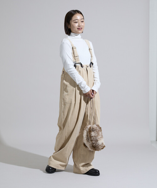 FREAK'S STORE(フリークスストア)の「<調温素材>INKEEP タートルネックトップス/インキープ タートルネックトップス(Tシャツ/カットソー・レディース・レッド/オフホワイト/その他/ブラック・フリ-)」の16枚目の写真