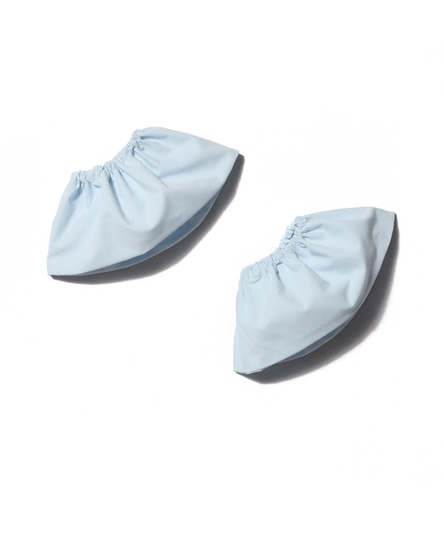 ESTNATION（エストネーション）の「ESTNATION / シュシュコンビ アイレットリブニット（カーディガン/ボレロ・レディース・オフホワイト/ライトブルー/ネイビー・FREE）」の10枚目の写真