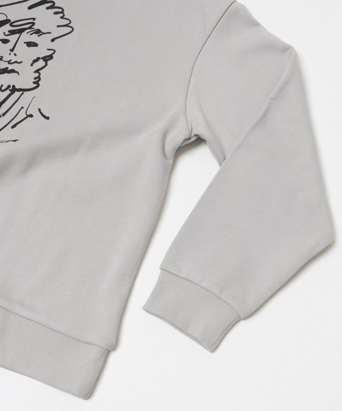 ITEMS URBANRESEARCH（アイテムズ アーバンリサーチ）の「フレンチアートプリントクルーネックスウェット（スウェット・メンズ・ホワイト/ホワイト系その他/グレー/グレー系その他・LARGE/MEDIUM）」の19枚目の写真