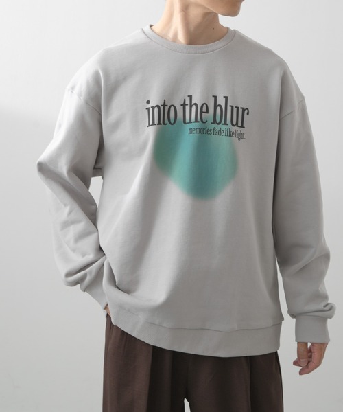 ITEMS URBANRESEARCH（アイテムズ アーバンリサーチ）の「フレンチアートプリントクルーネックスウェット（スウェット・メンズ・ホワイト/ホワイト系その他/グレー/グレー系その他・LARGE/MEDIUM）」の18枚目の写真
