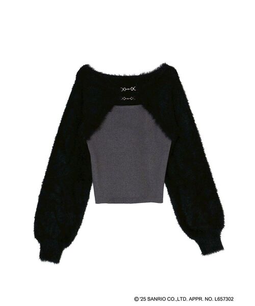 フラガリアメモリーズコラボ】ドッキングシャギーニット（ピケロ