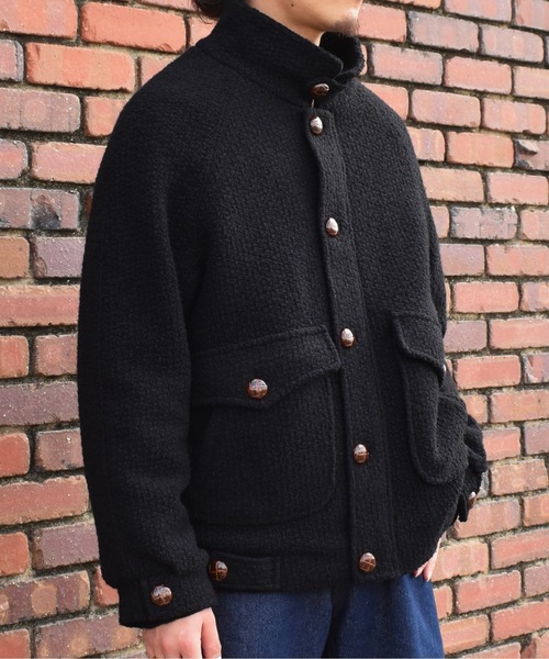 Noen(ノエン)の「ボアフライトブルゾン(ブルゾン・メンズ・レッド/ブラウン/ブラック・LARGE/MEDIUM)」の8枚目の写真