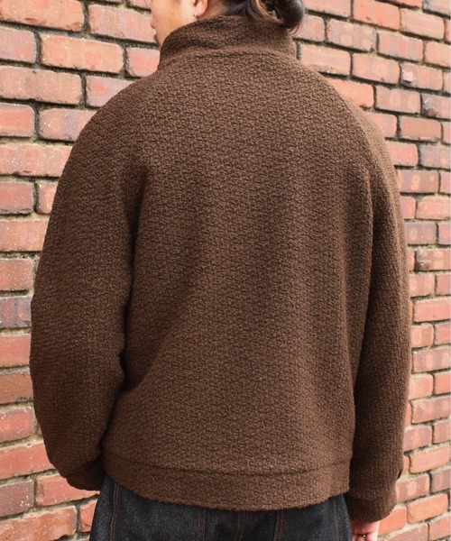 Noen(ノエン)の「ボアフライトブルゾン(ブルゾン・メンズ・レッド/ブラウン/ブラック・LARGE/MEDIUM)」の12枚目の写真