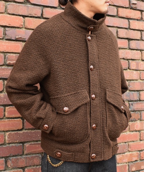 Noen(ノエン)の「ボアフライトブルゾン(ブルゾン・メンズ・レッド/ブラウン/ブラック・LARGE/MEDIUM)」の11枚目の写真