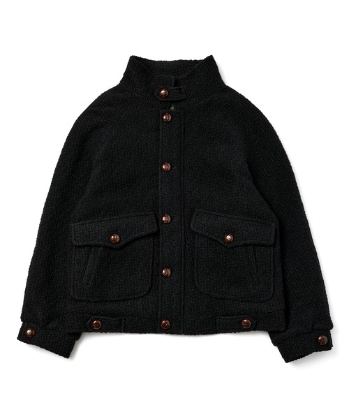 Noen(ノエン)の「ボアフライトブルゾン(ブルゾン・メンズ・レッド/ブラウン/ブラック・LARGE/MEDIUM)」の4枚目の写真