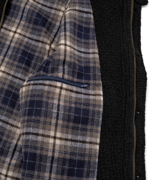 Noen(ノエン)の「ボアフライトブルゾン(ブルゾン・メンズ・レッド/ブラウン/ブラック・LARGE/MEDIUM)」の21枚目の写真