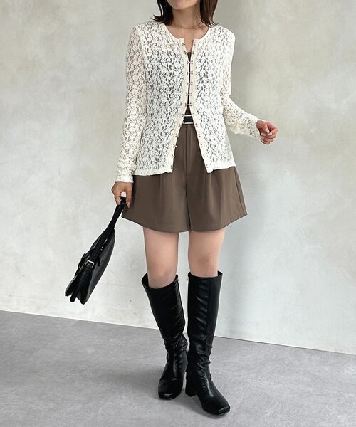 Thevon(ゼボン)の「ヒールロングブーツ(ブーツ・レディース・ブラック・L/M)」の11枚目の写真