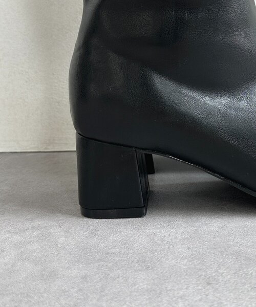 Thevon(ゼボン)の「ヒールロングブーツ(ブーツ・レディース・ブラック・L/M)」の4枚目の写真