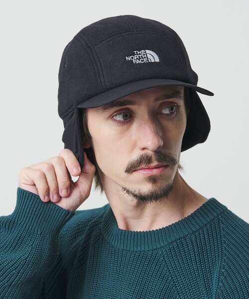 THE NORTH FACE（ザノースフェイス）の「＜THE NORTH FACE＞フリース イヤーマフ キャップ（キャップ・メンズ・ブラック/グレー系・FREE）」の4枚目の写真