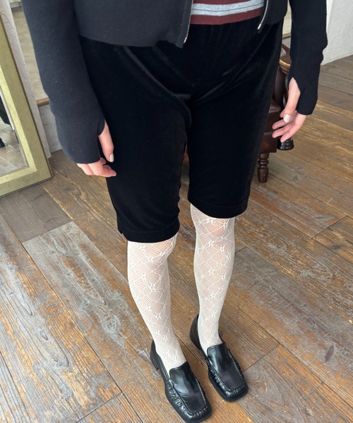 ベロアバイカーパンツ（その他パンツ）｜FUULLY STUDIO（フーリィー