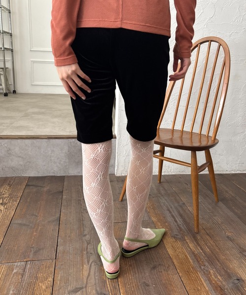 ベロアバイカーパンツ（その他パンツ）｜FUULLY STUDIO（フー