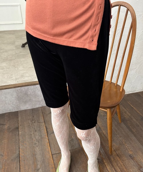 ベロアバイカーパンツ（その他パンツ）｜FUULLY STUDIO（フーリィー