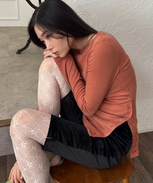 ベロアバイカーパンツ（その他パンツ）｜FUULLY STUDIO（フー