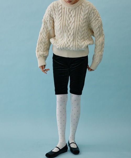 ベロアバイカーパンツ（その他パンツ）｜FUULLY STUDIO（フーリィー