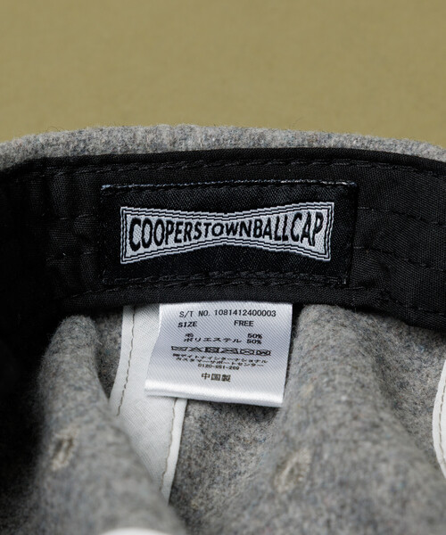 Cooperstown Ball Cap（クーパーズタウンボールキャップ）の「COOPERSTOWN BALL CAP/クーパーズタウン ボールキャップ 別注WOOL CAP（キャップ・メンズ・ライトグレー/ネイビー/ブラウン/その他9・ONE SIZE）」の9枚目の写真