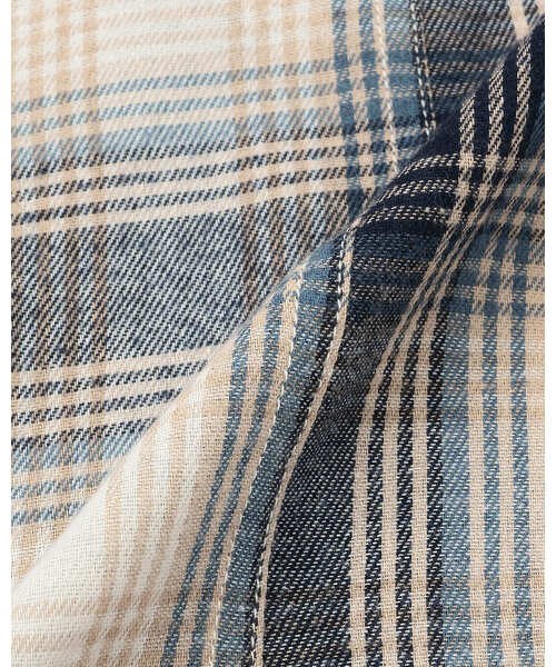 petit main（プティマイン）の「【Lee】デニム・チェックシャツ（シャツ/ブラウス・キッズ・カラフル/ブルー/ダークグレー・130cm/120cm/90cm/110cm/100cm/80ｃｍ）」の10枚目の写真
