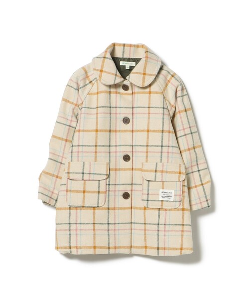 セール】チェック柄 コート 2025FW（90～140cm）（その他アウター