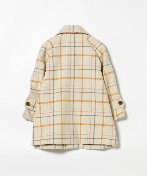 BEAMS mini(ビームスミニ)の「チェック柄 コート 2025FW(90~140cm)(その他アウター・キッズ・オリーブ/ブラウン系その他2・90/140/130/120/110/100)」の14枚目の写真
