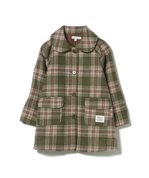 セール】チェック柄 コート 2025FW（90～140cm）（その他アウター